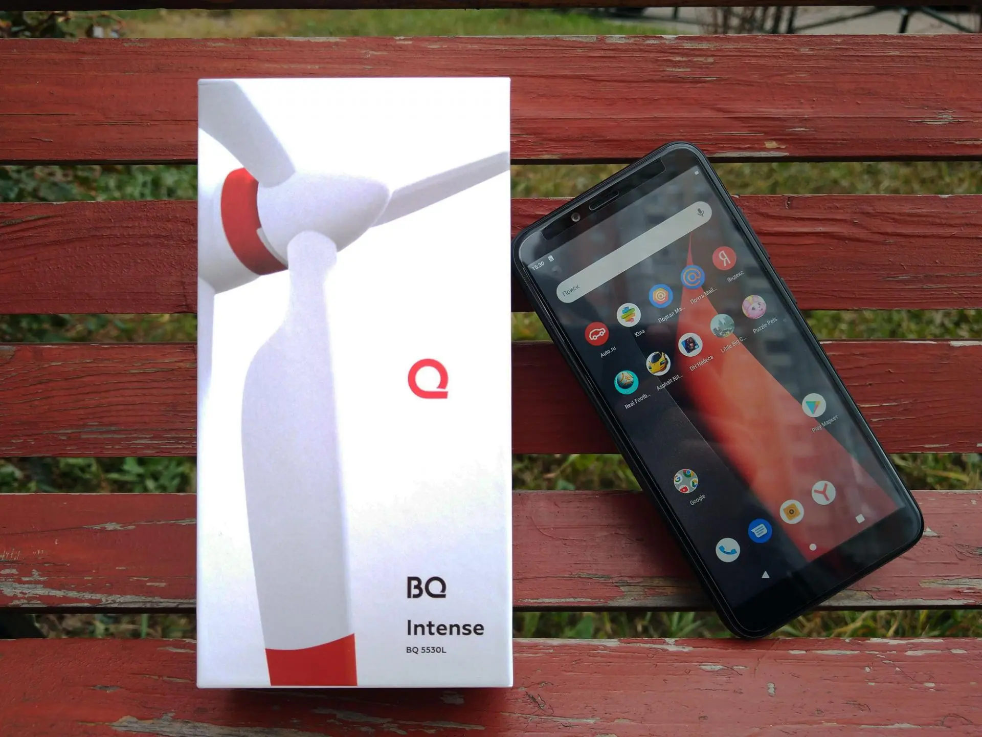 Обзор смартфона с большой батареей BQ Intense 5530L