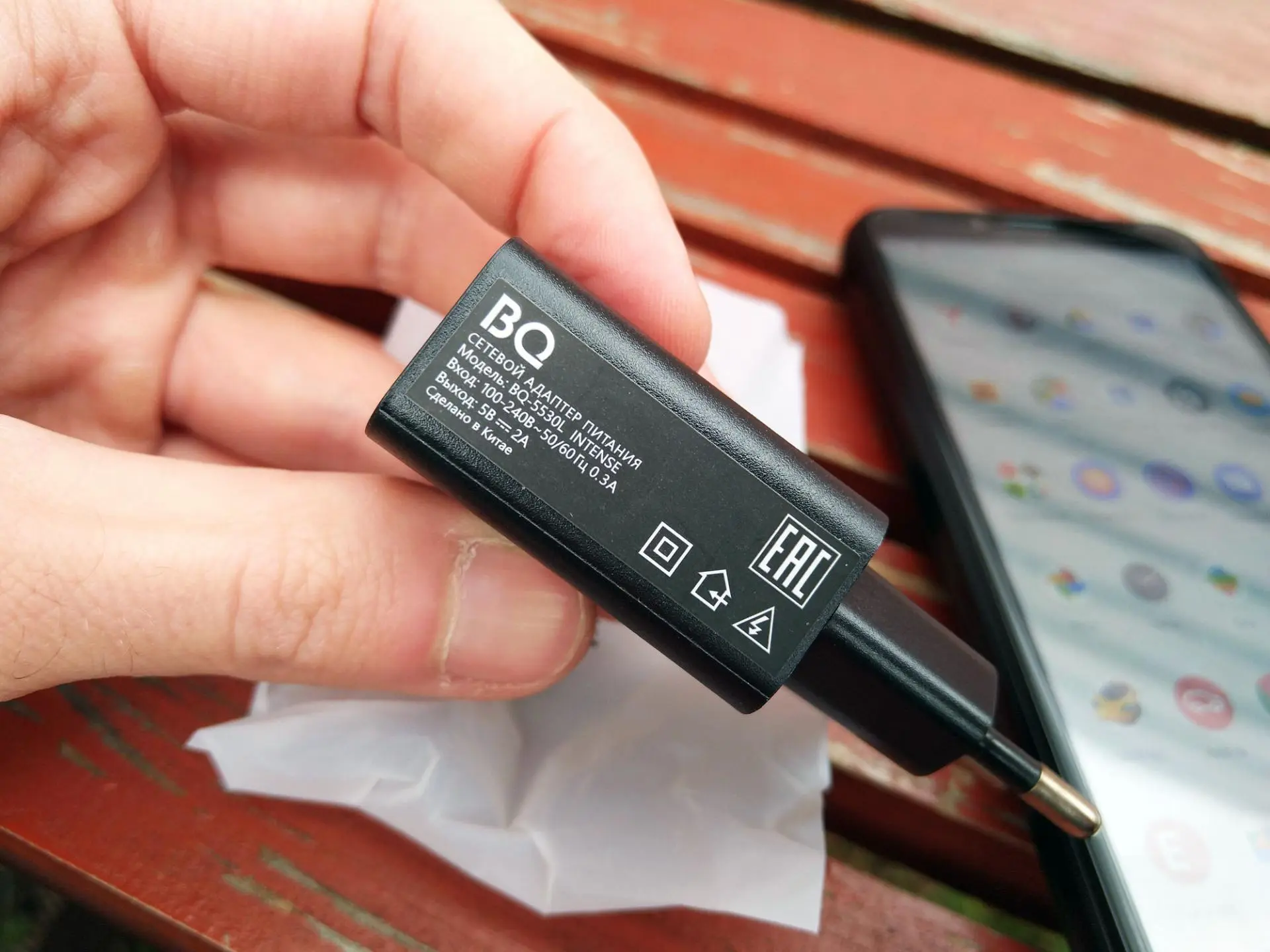 Обзор смартфона с большой батареей BQ Intense 5530L