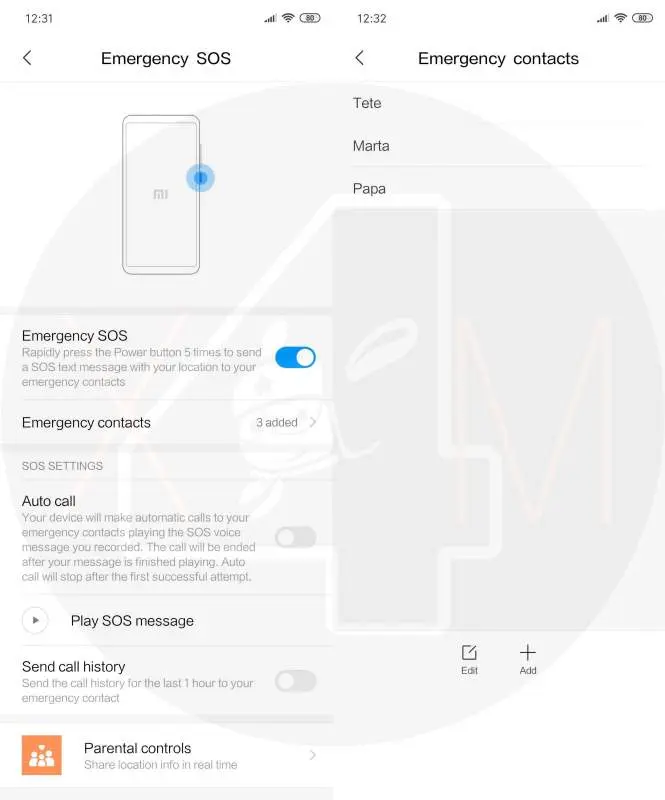 Экстренный режим SOS появится в MIUI 11