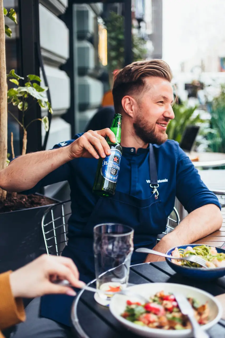 Heineken 0.0 и Виталий Истомин представляют рецепты идеального ланча
