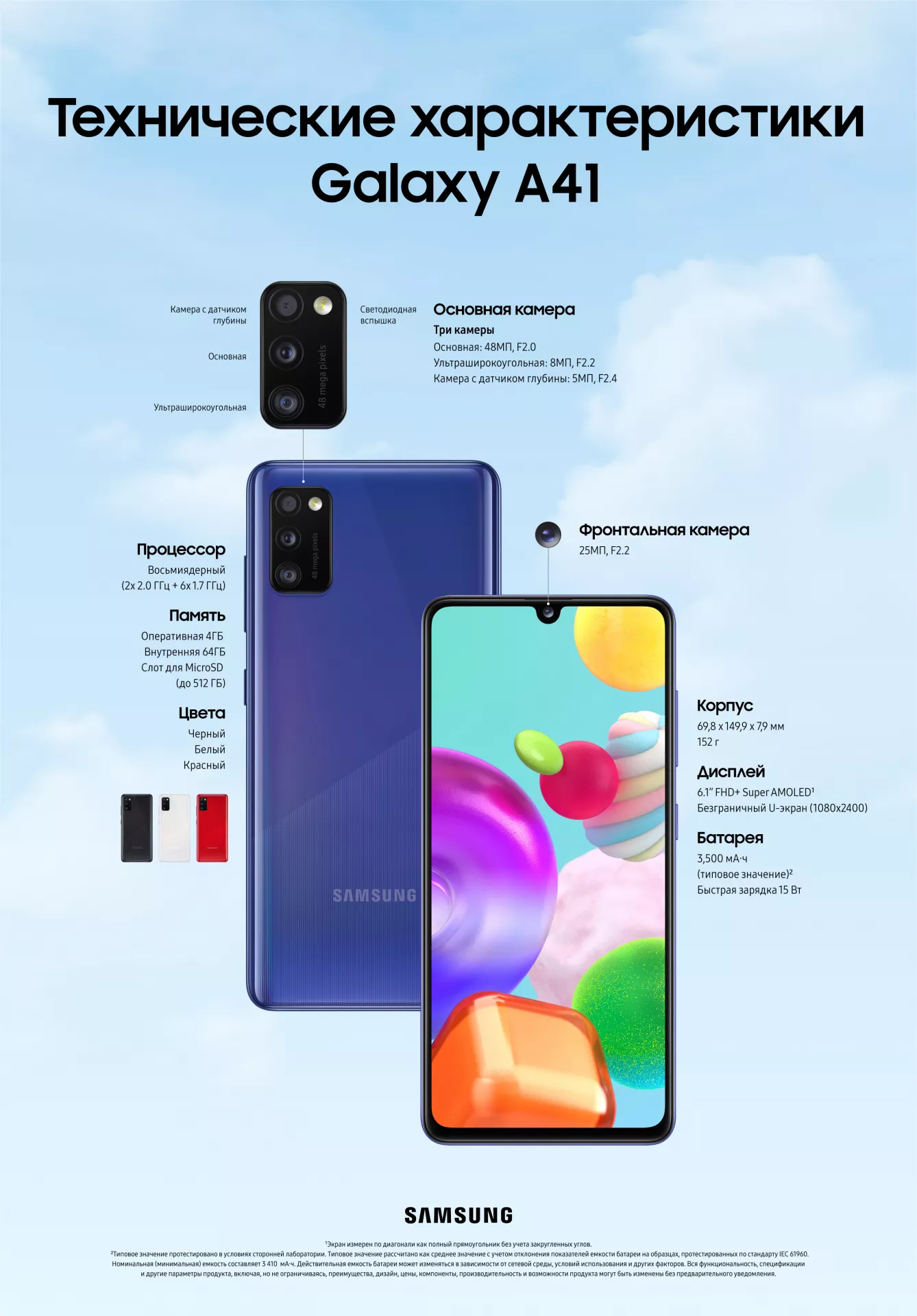 Samsung предлагает два свежих середнячка: Galaxy A31 и Gaalxy A41