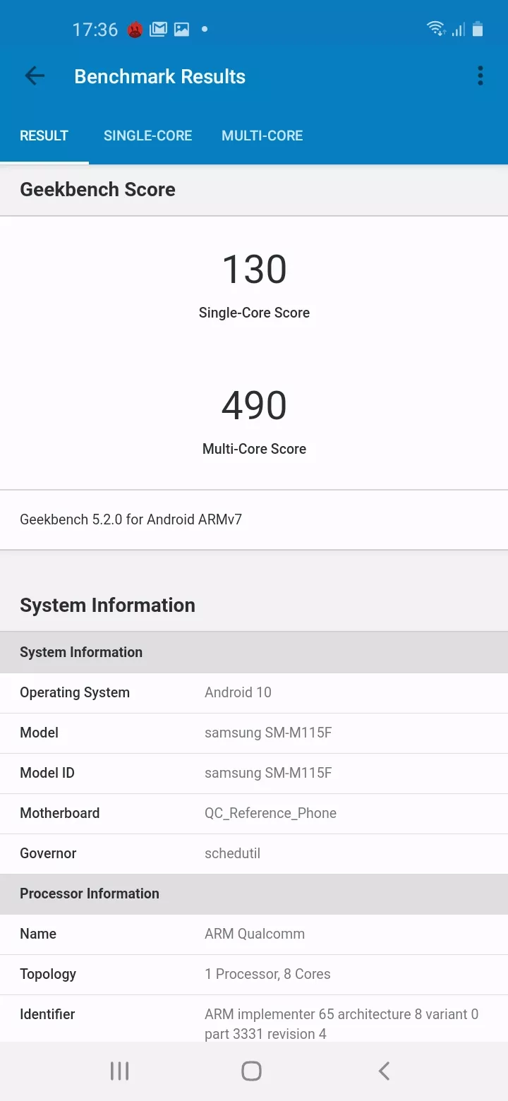 Тест-драйв смартфона Samsung Galaxy M11