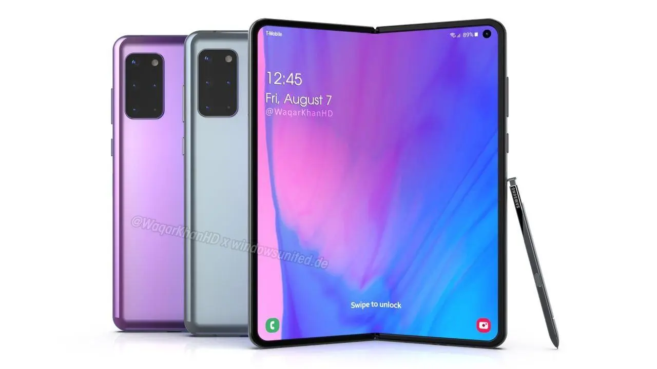 Живые обои со смартфона Samsung Galaxy Z Fold 2 уже можно скачать