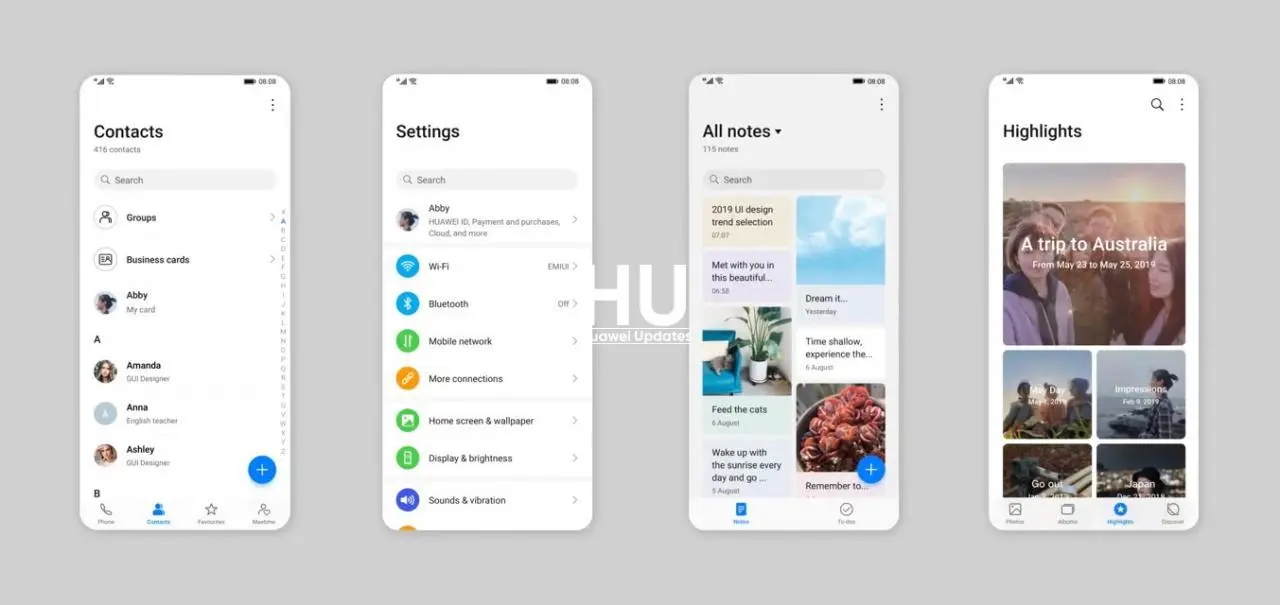 EMUI 10: Android 10, улучшения и изменения