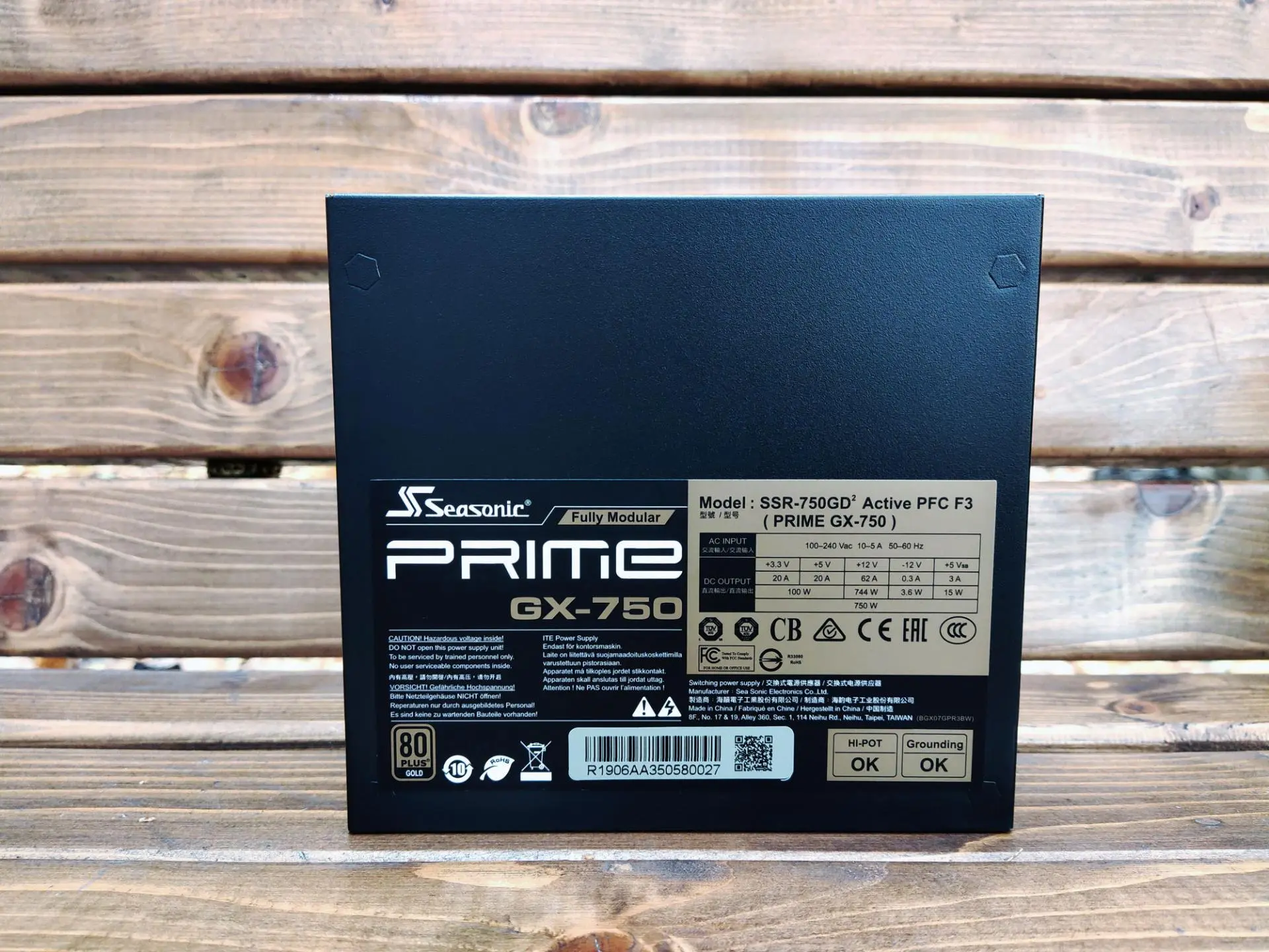 Обзор блока питания Seasonic Prime GX-750