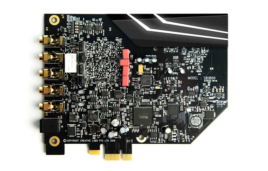 Обзор звуковой карты Creative Sound Blaster AE-7