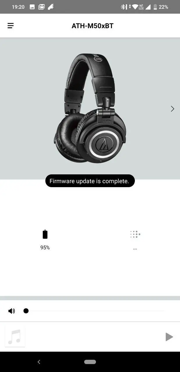 Как обновить прошивку наушников Audio-Technica ATH-M50xBT
