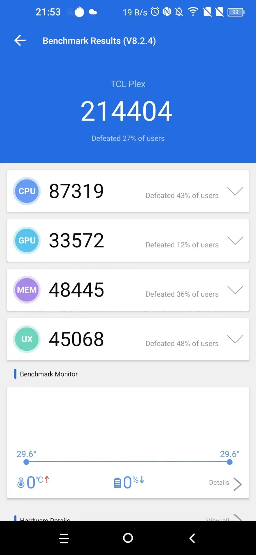 Обзор смартфона TCL Plex