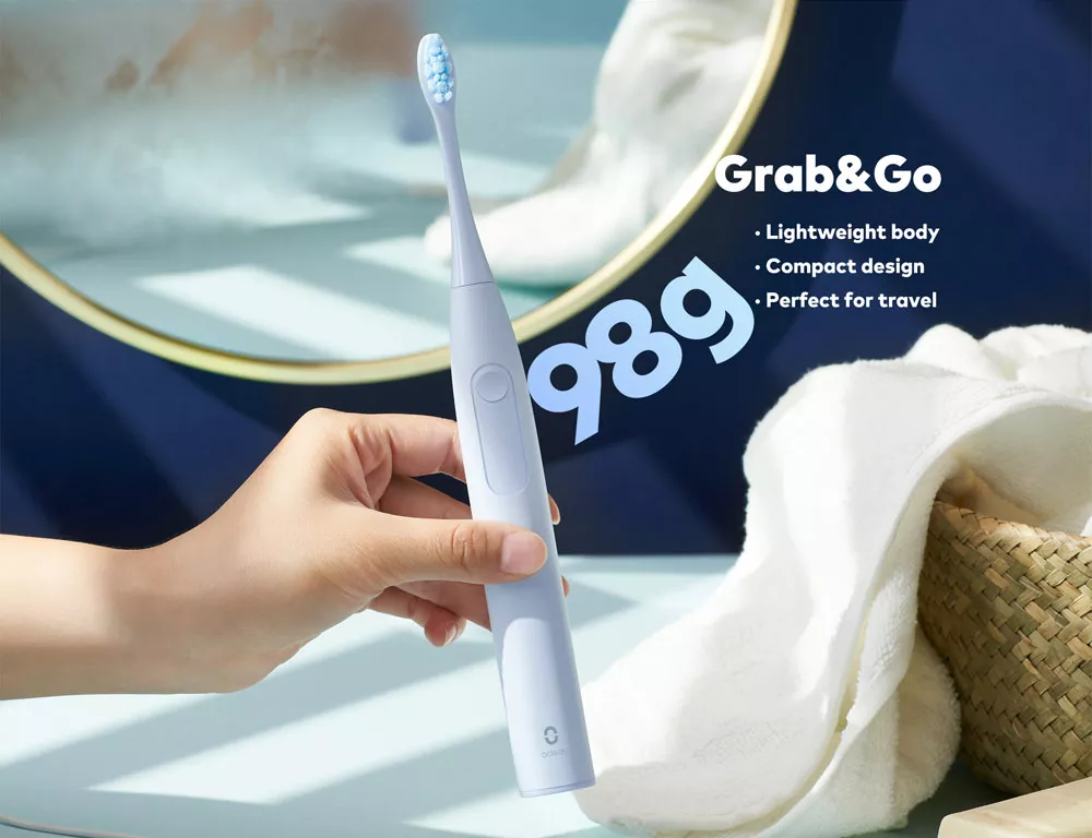 Oclean F1 — недорогая и мощная зубная щетка от Xiaomi за 24 евро