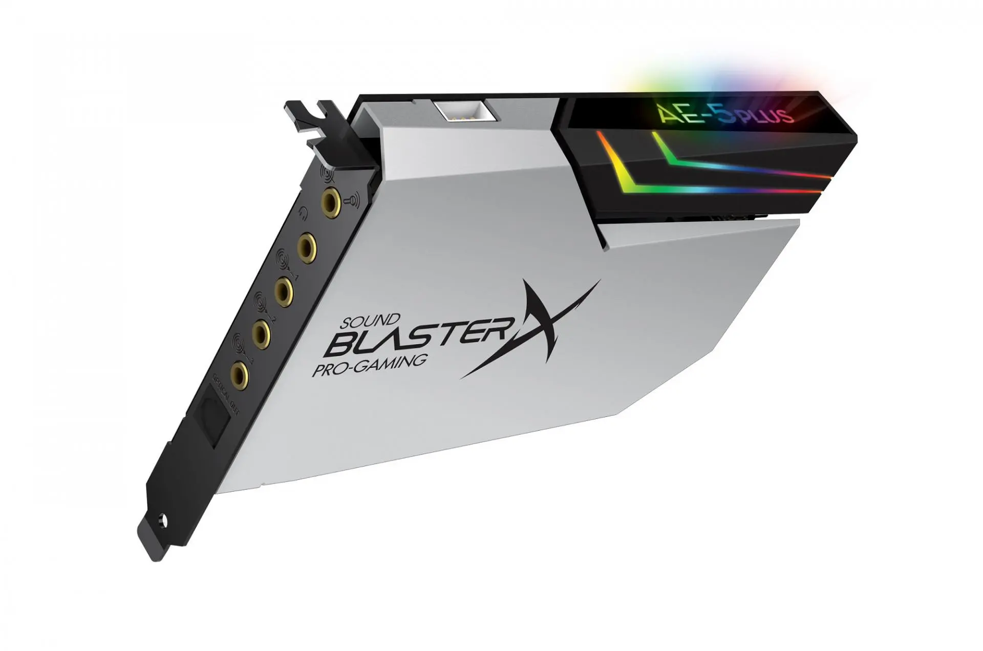 Звуковая карта Sound BlasterX AE-5 Plus Pure Edition в очередной раз освежилась