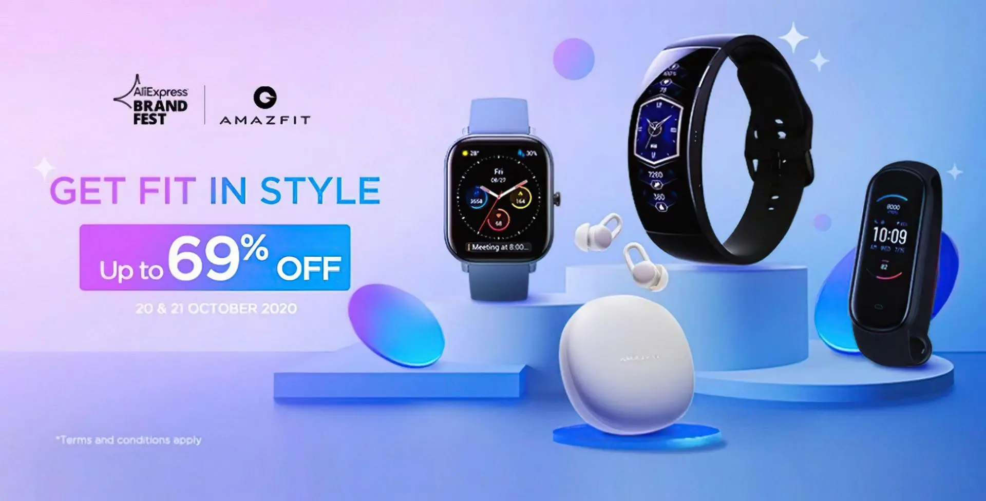 Amazfit проводит 2-дневную распродажу гаджетов на Aliexpress