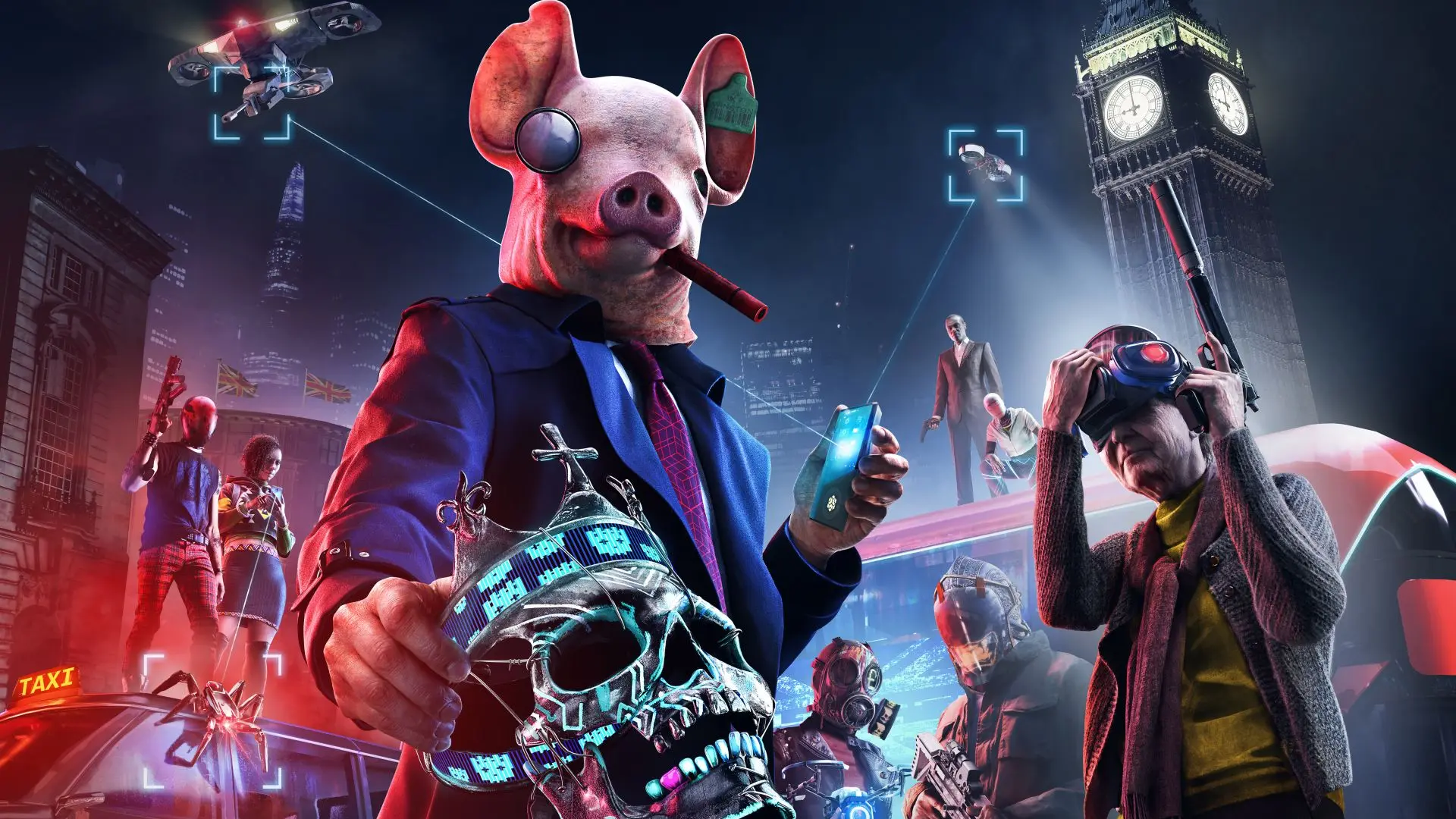 Вышел новый трейлер Watch Dogs Legion. В игре будут доступны 9 млн играбельных персонажей