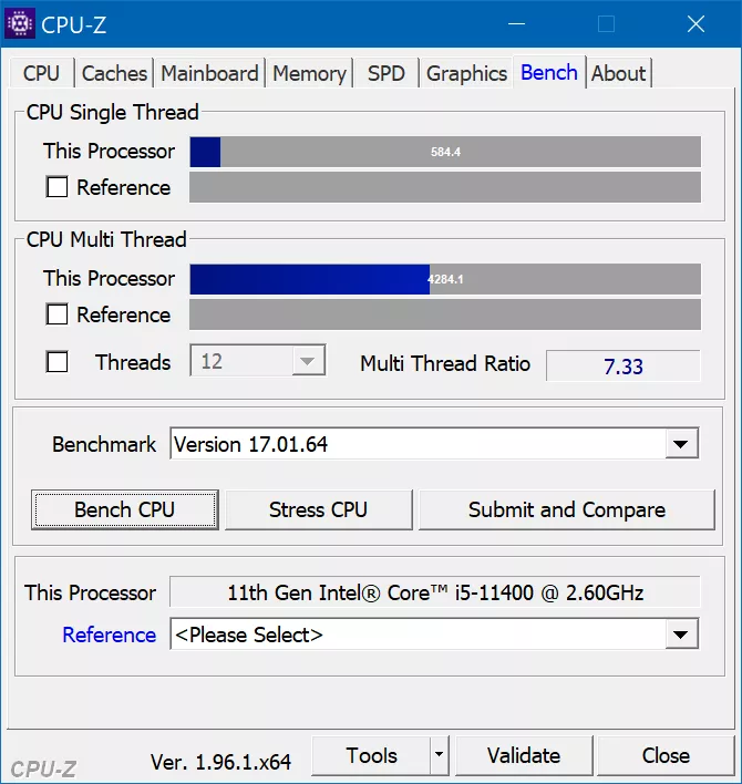 Тест-драйв процессора Intel Core i5-11400