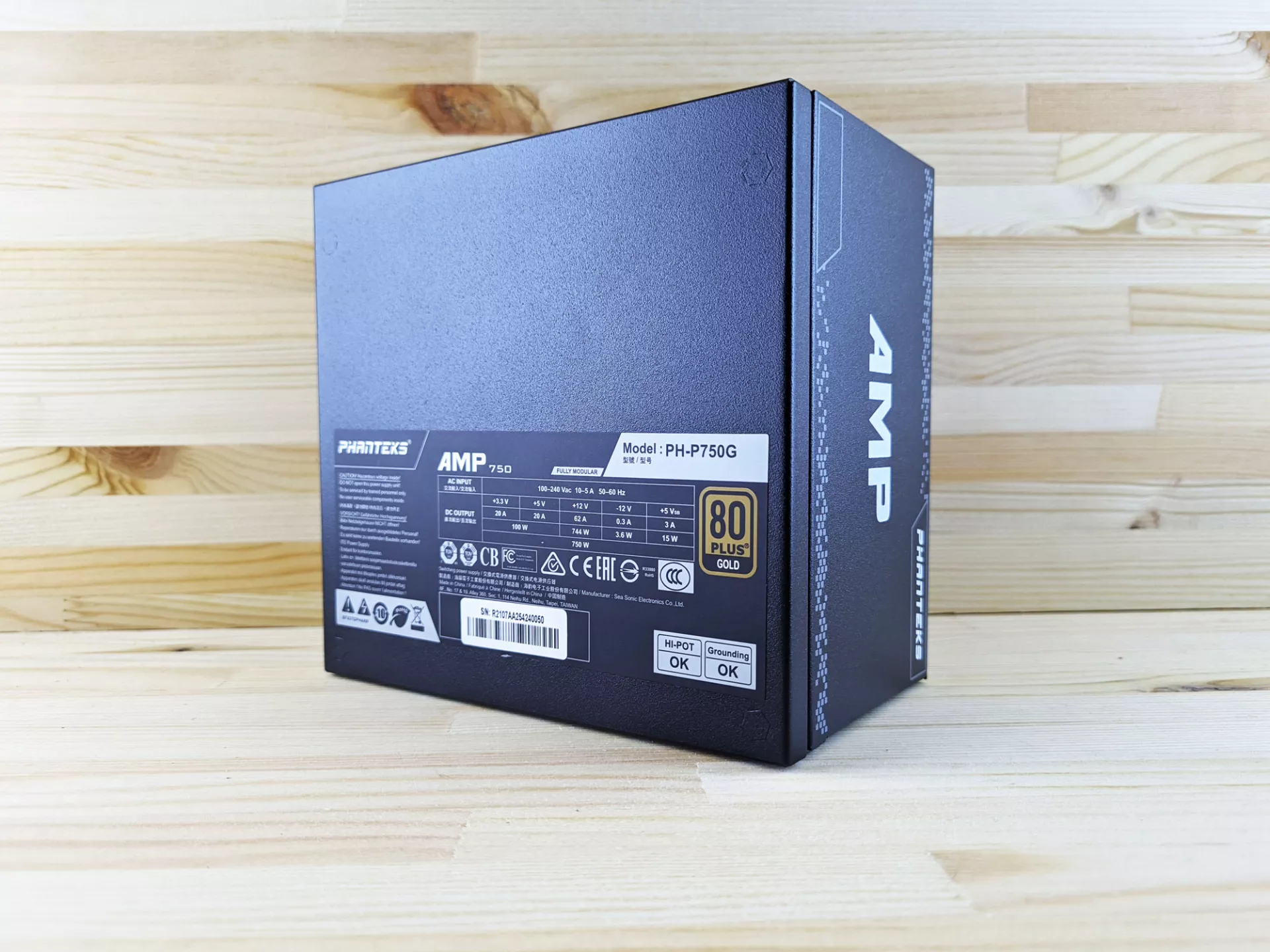 Тест-драйв блока питания Phanteks AMP 750W 80 Plus Gold