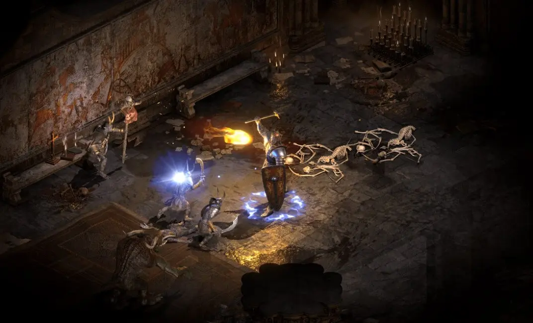 В сети появилось 6 минут геймплея ремейка Diablo 2
