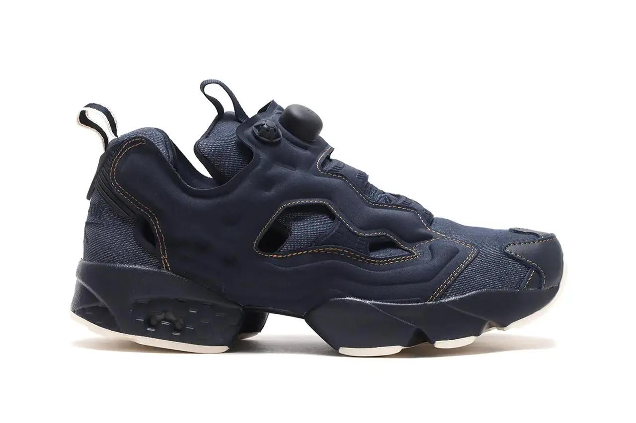 Reebok Instapump Fury переходит на джинсовую ткань