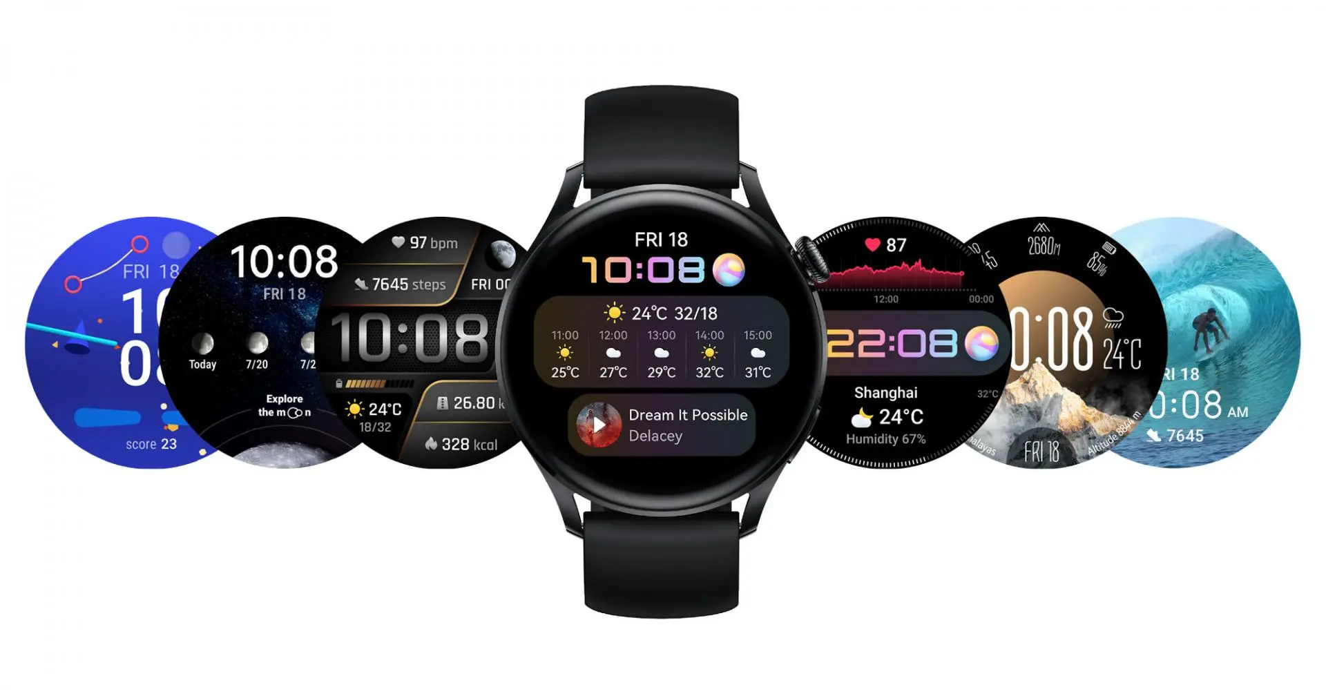 Huawei представляет HUAWEI WATCH 3 Series: умные часы на базе HarmonyOS 2