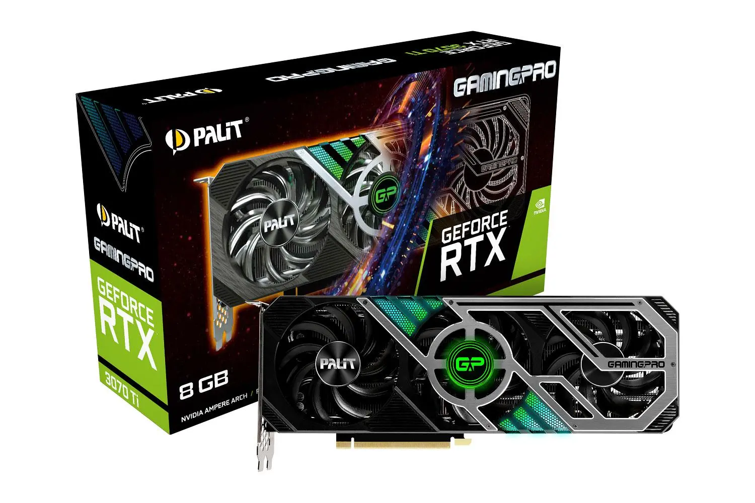 Palit GeForce RTX 3080 Ti/RTX 3070 Ti&nbsp;поступают в&nbsp;продажу