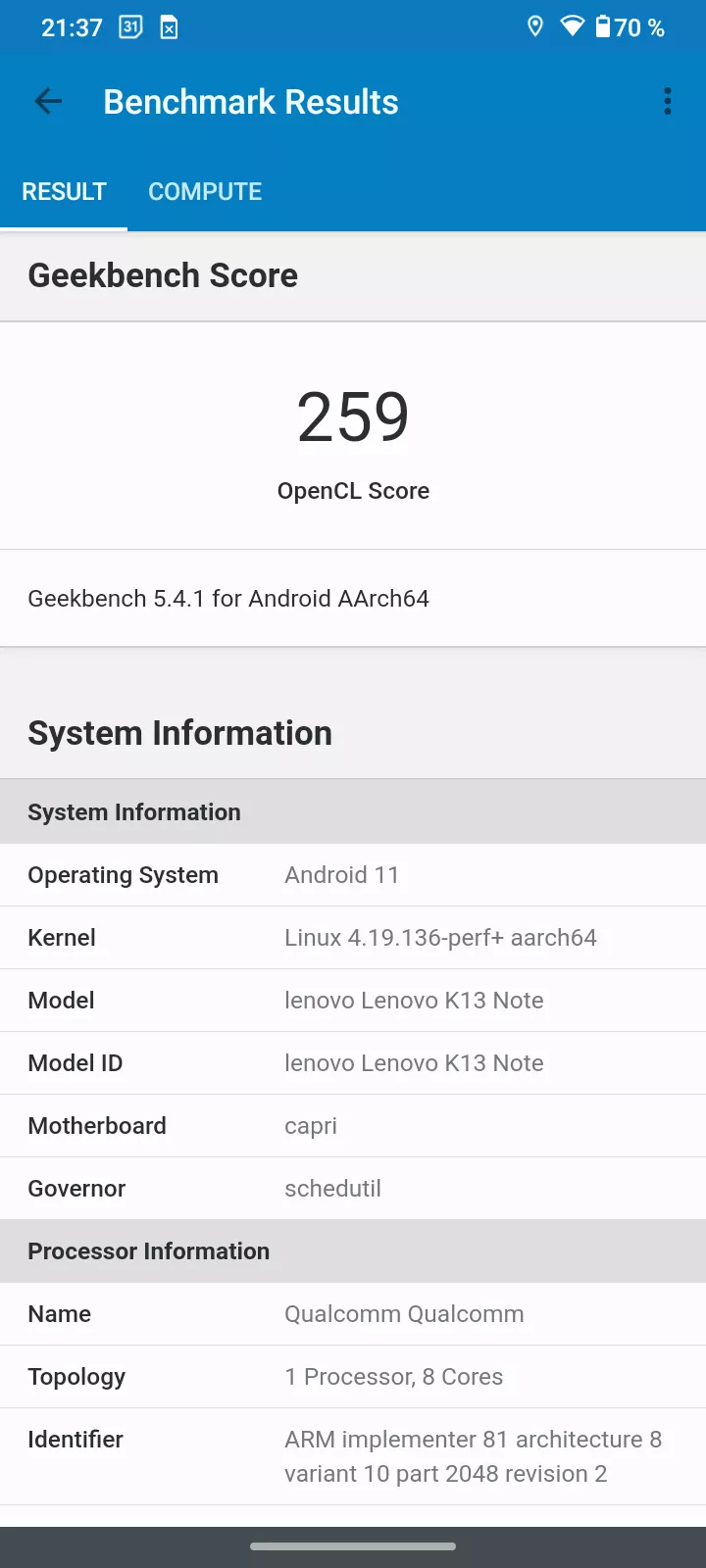Тест-драйв смартфона Lenovo K13 Note