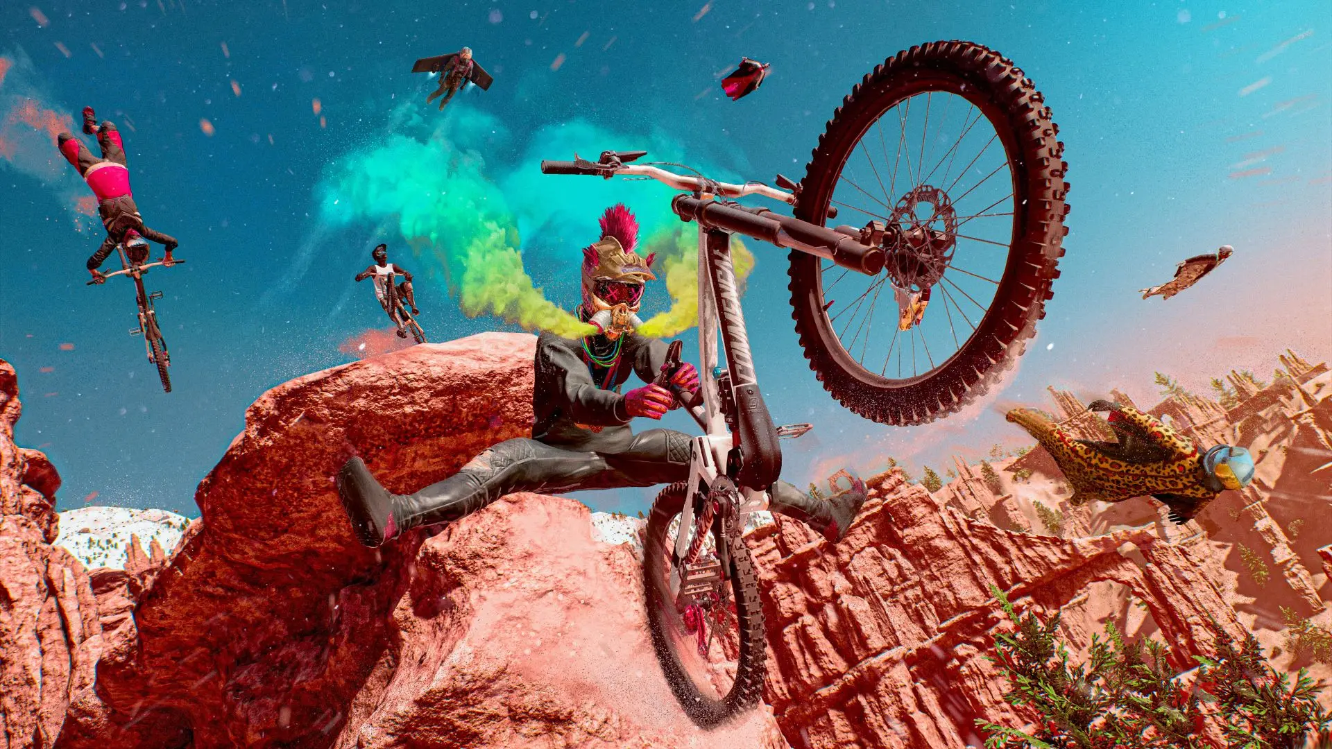 Трейлер геймплея и дата выхода Riders Republic — игры про экстремальные виды спорта от Ubisoft
