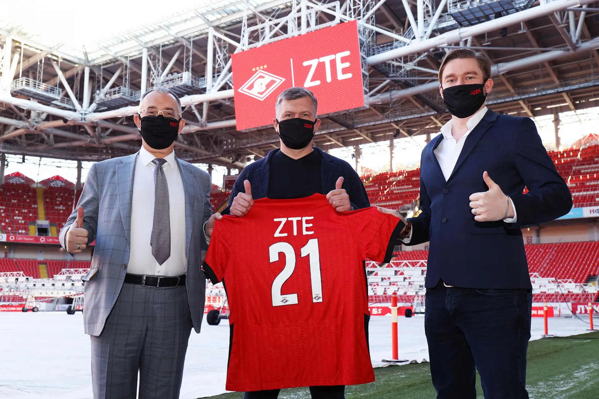 ZTE и&nbsp;ФК&nbsp;Спартак-Москва вместе минимум до&nbsp;2022 года