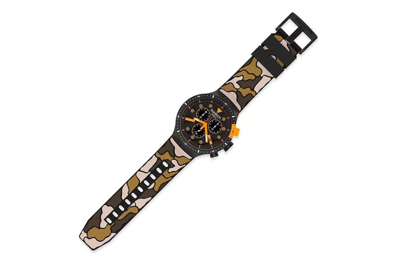 Swatch показала недорогой хронограф в 4 расцветках