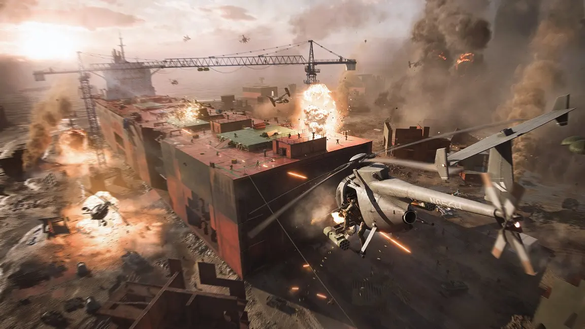 NVIDIA показала всю красоту Battlefield 2042 в новом трейлере