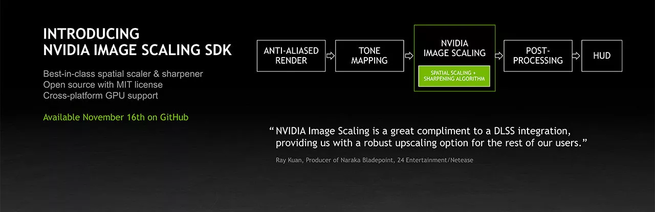 NVIDIA предлагает опенсорсный апскейлер. Говорит, что он сможет конкурировать с FSR от AMD