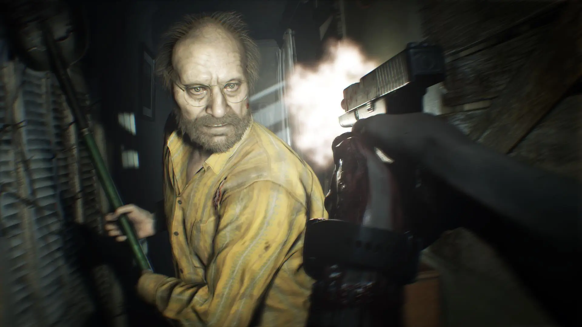 В видео показали как выглядела бы Resident Evil 7 если бы вышла во времена Resident Evil 1