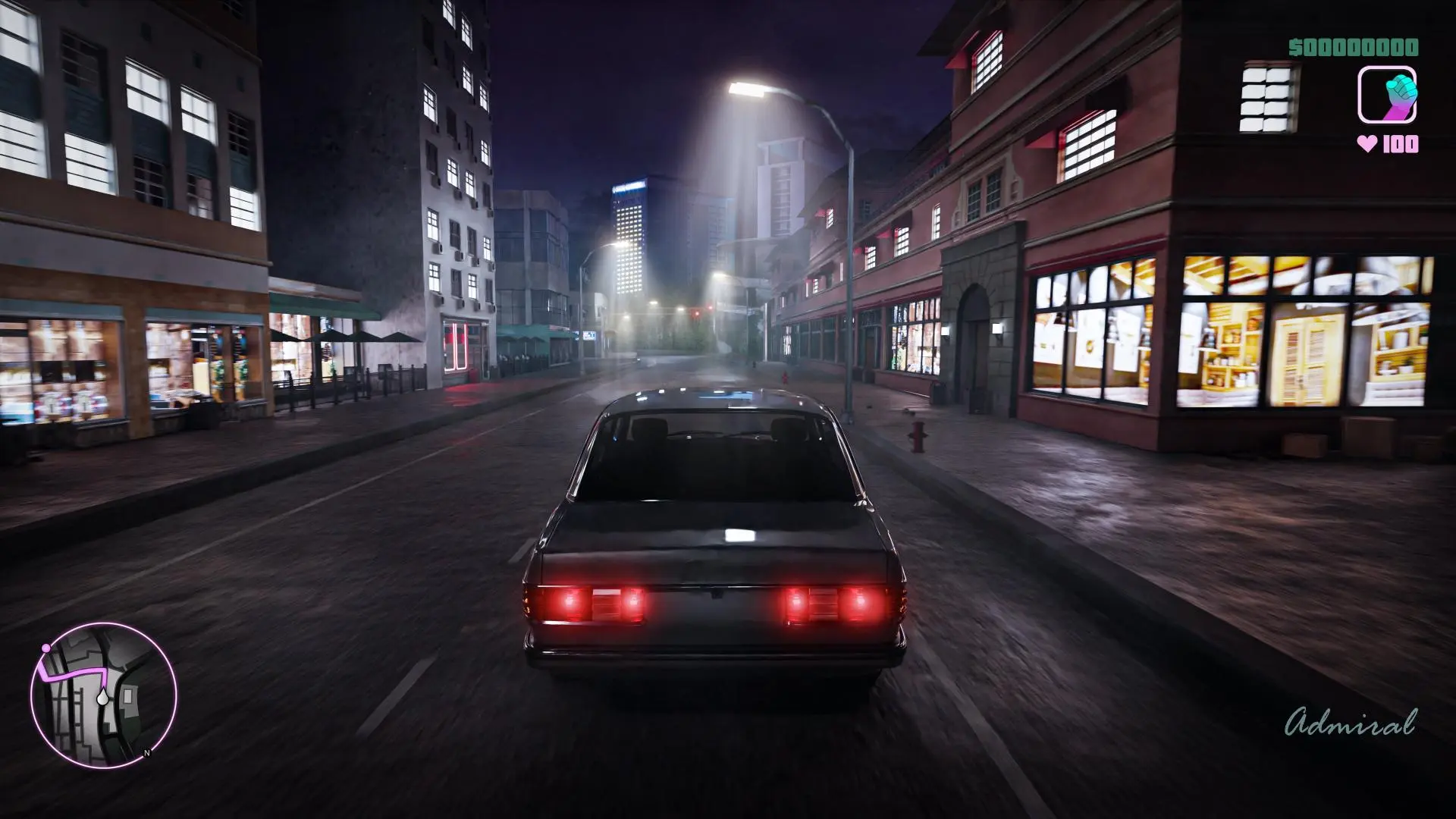 Российский художник опубликовал собственный арт из&nbsp;GTA Vice City. Именно так он&nbsp;видит ремастер
