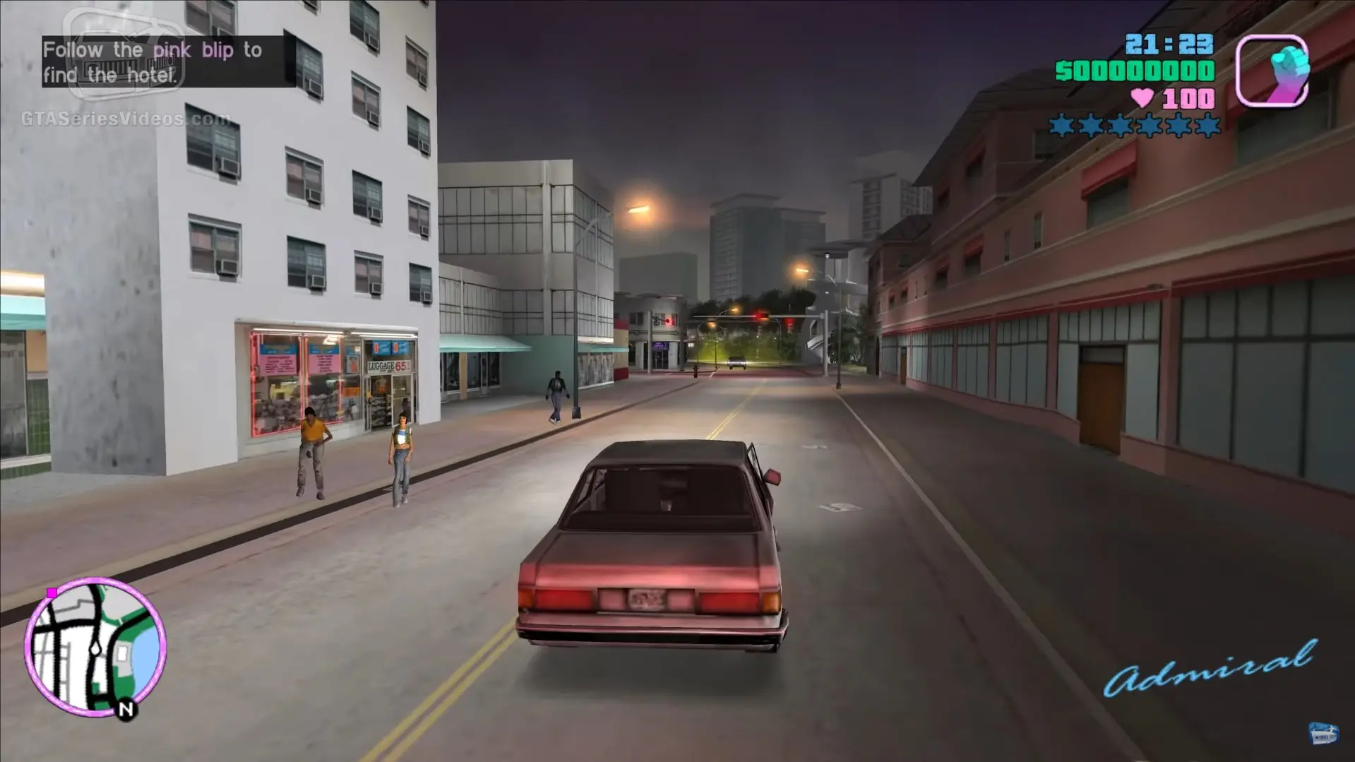 Российский художник опубликовал собственный арт из&nbsp;GTA Vice City. Именно так он&nbsp;видит ремастер