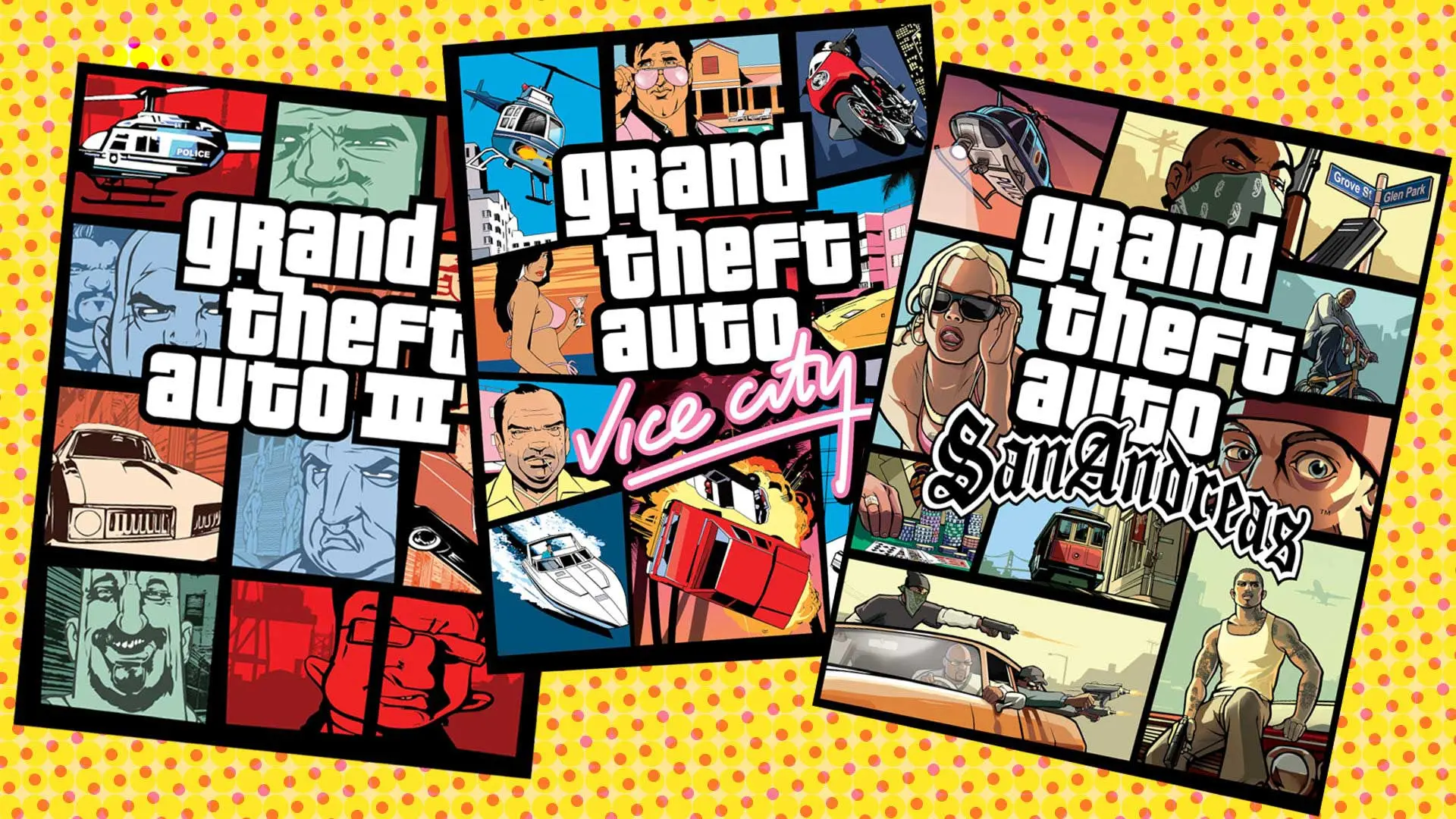Слухи о выходе сборнике ремастеров GTA 3, Vice City и San Andreas