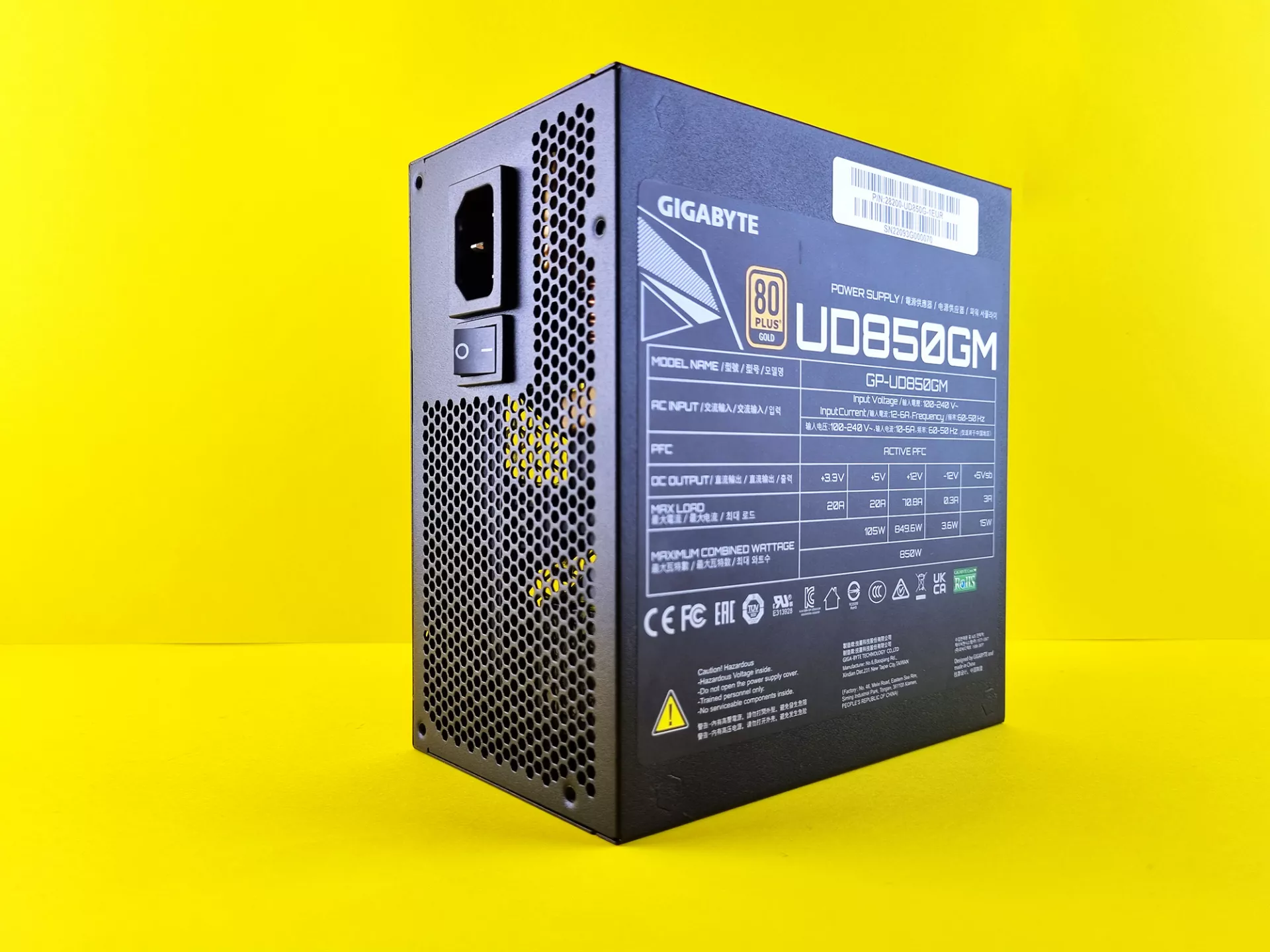Тест-драйв блока питания GIGABYTE Ultra Durable Gold 850W (GP-UD850GM)