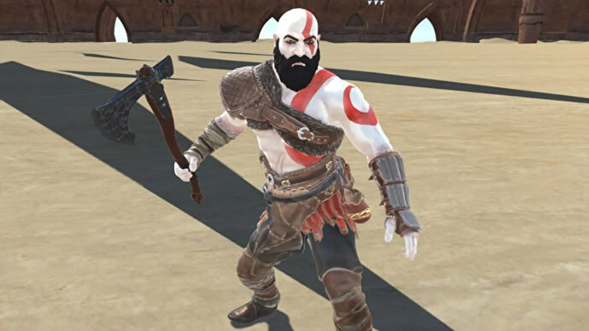В Microsoft Store вышел очень странный клон God of War