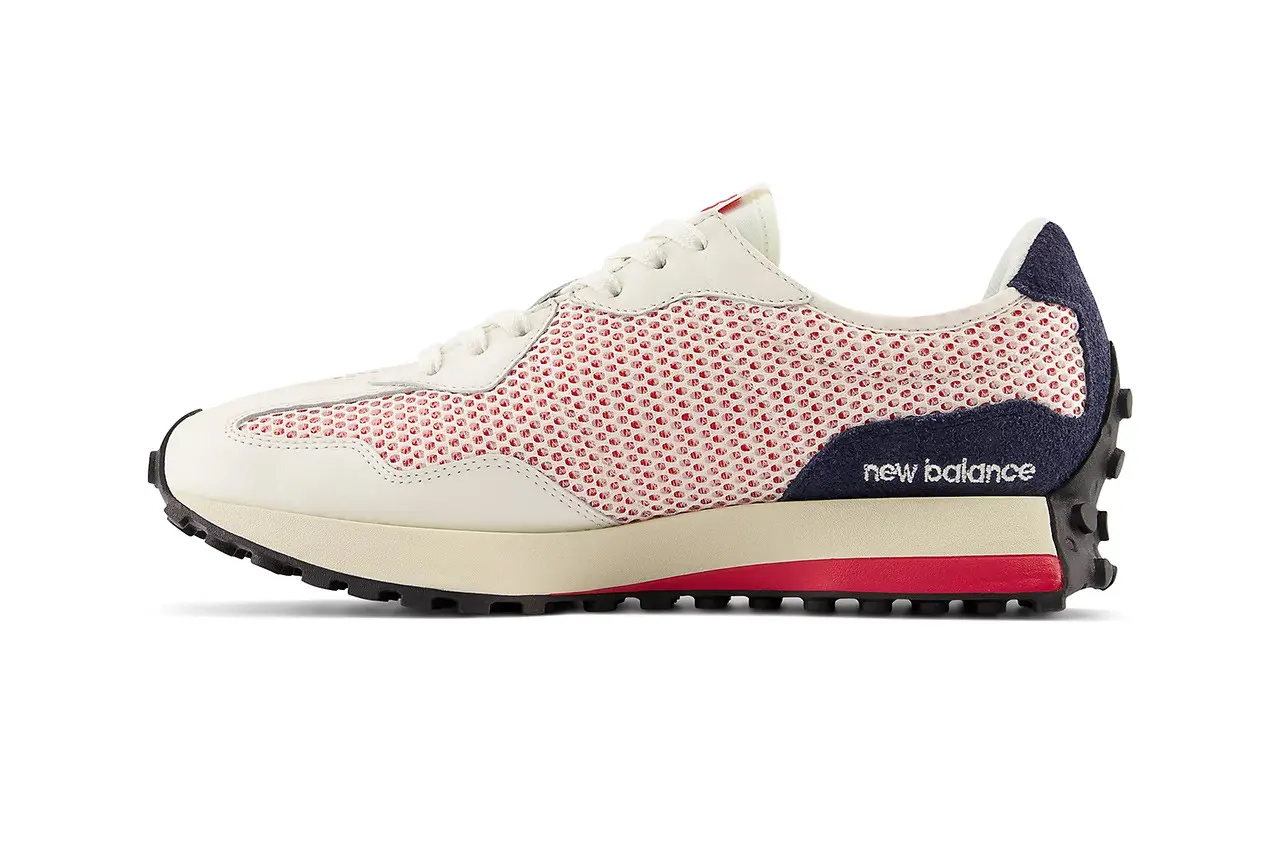 Переосмысленные New Balance 327 с сетчатым верхом