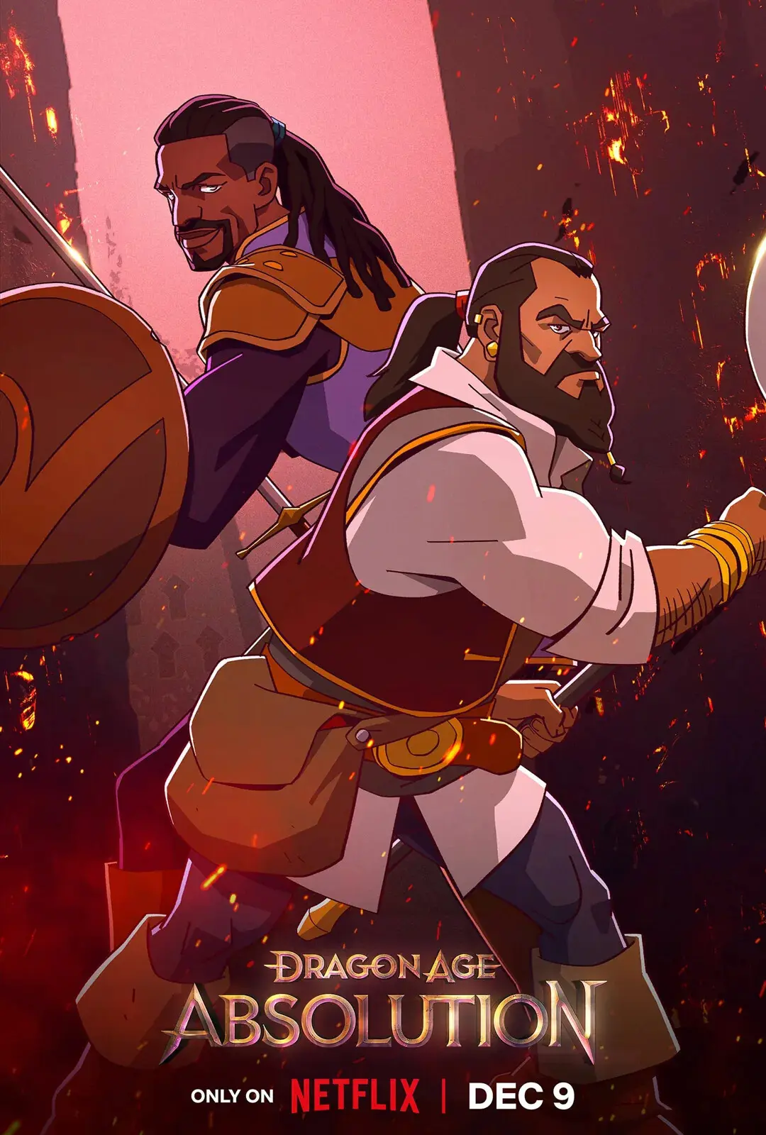 В сети появился трейлер и постеры мультсериала Dragon Age, который получил рейттинг 18+
