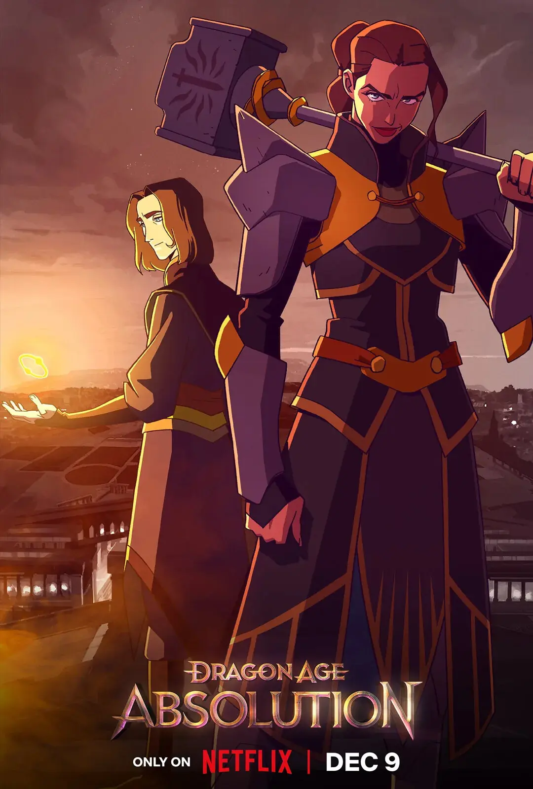 В сети появился трейлер и постеры мультсериала Dragon Age, который получил рейттинг 18+