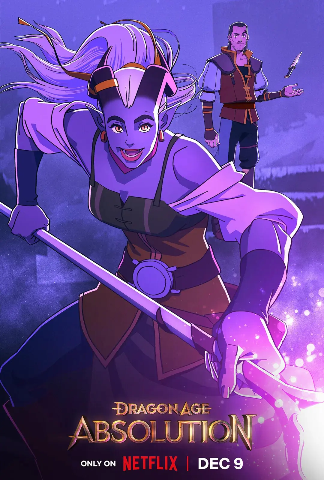 В сети появился трейлер и постеры мультсериала Dragon Age, который получил рейттинг 18+