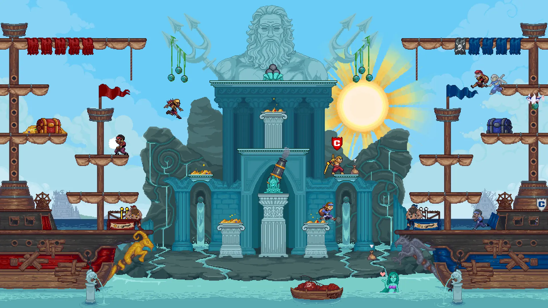 Получите бесплатно олдскульную онлайн-аркаду в Steam