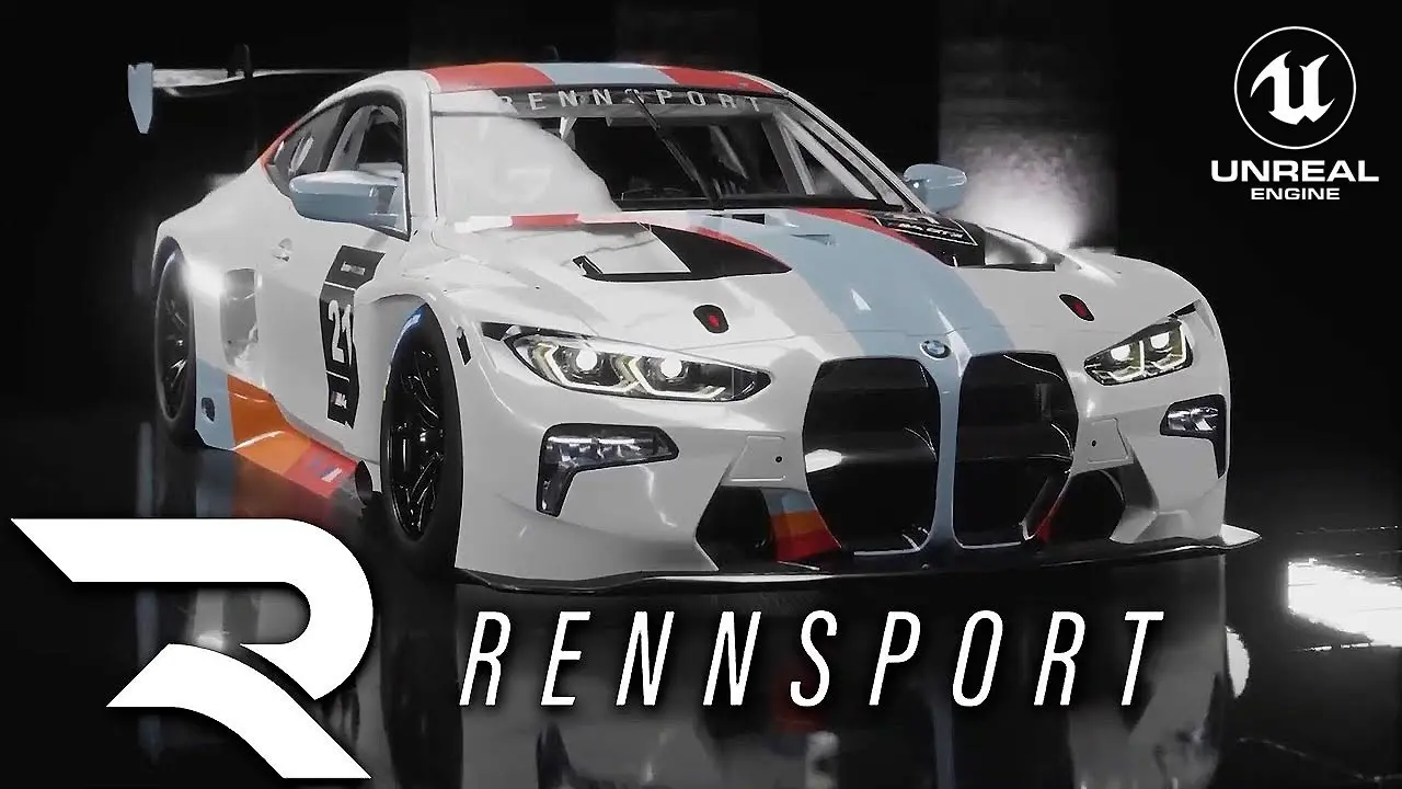 Появился трейлер RENNSPORT — бесплатного гоночного симулятора на движке UE5