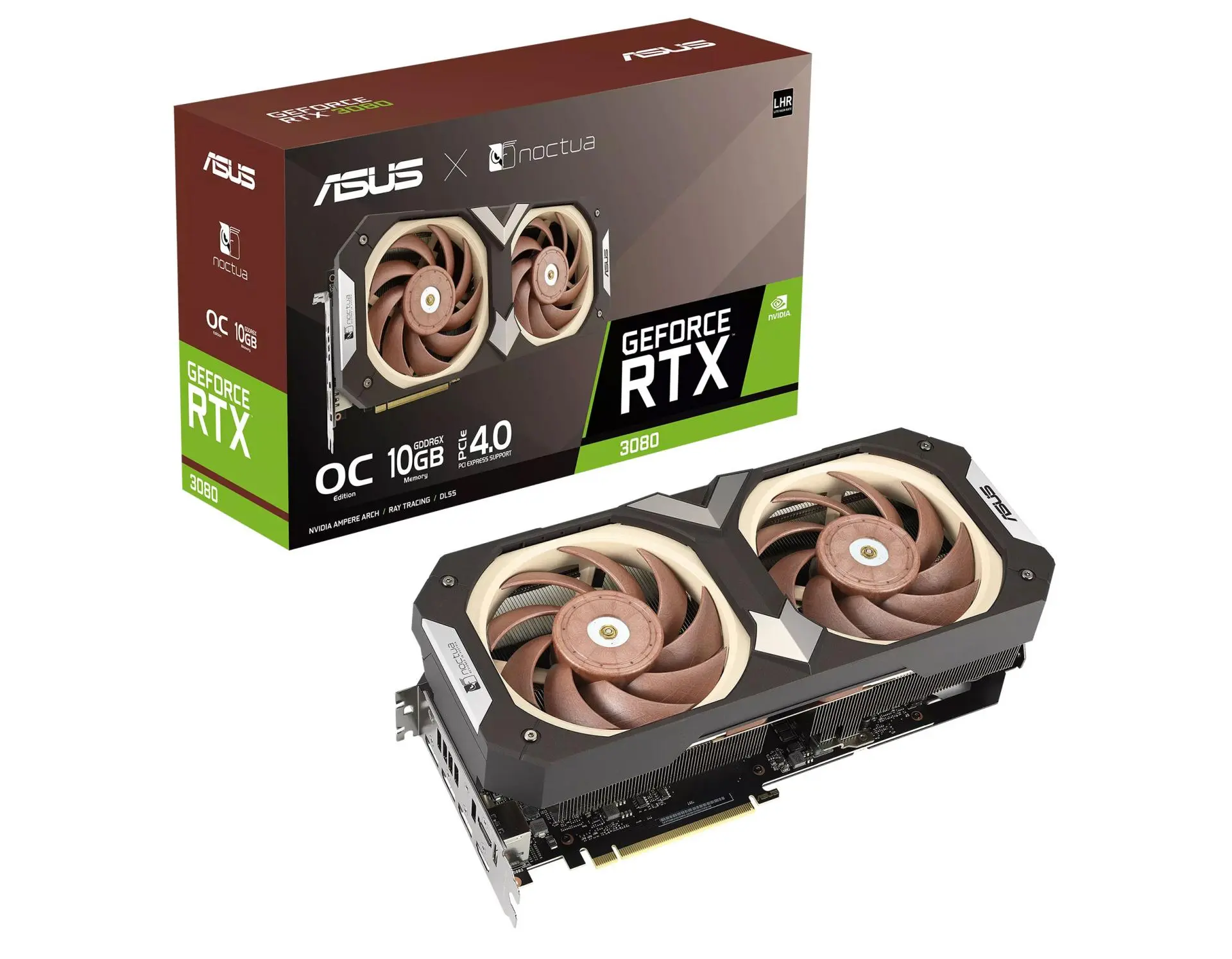 ASUS продолжает сотрудничать с Noctua по охлаждению видеокарт