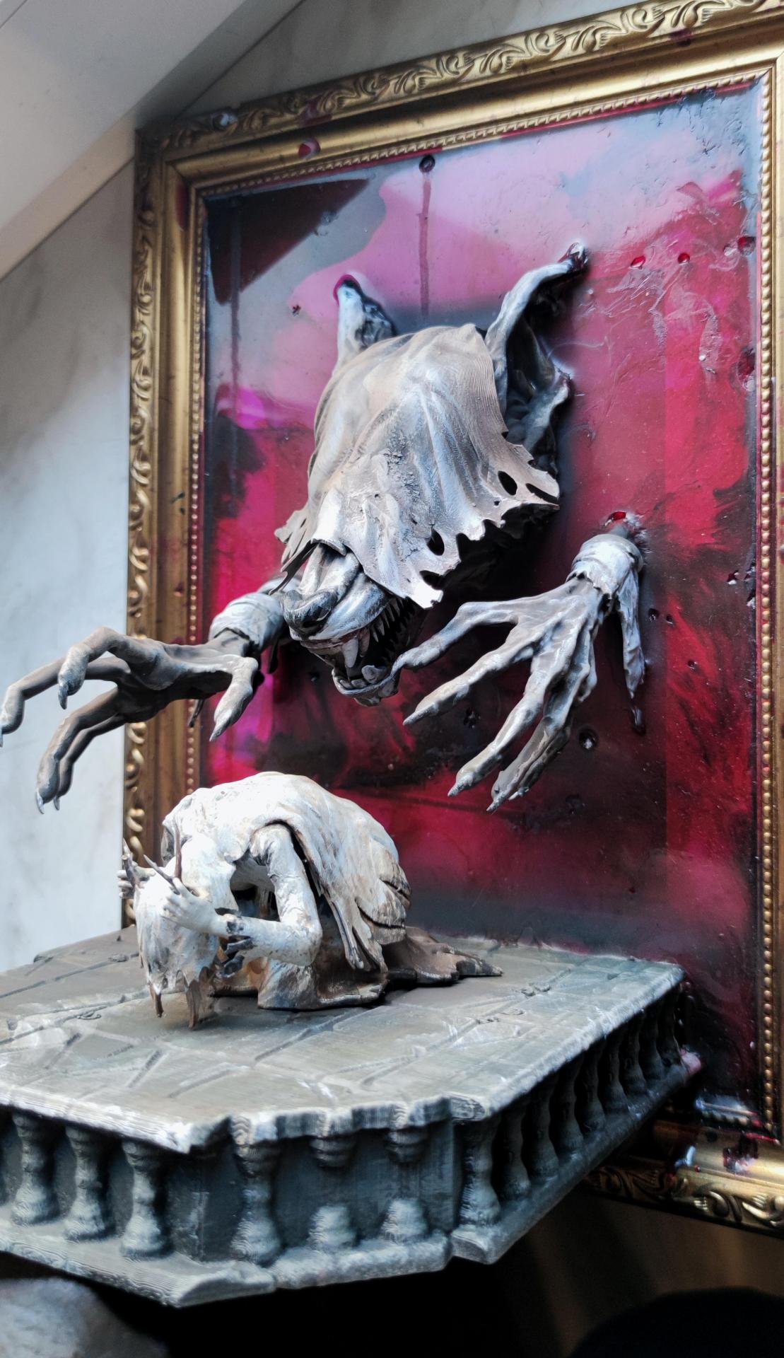 Художник сделал уникальную 3-D картину под впечатлением от Bloodborne. Фанаты уже просят продать ее