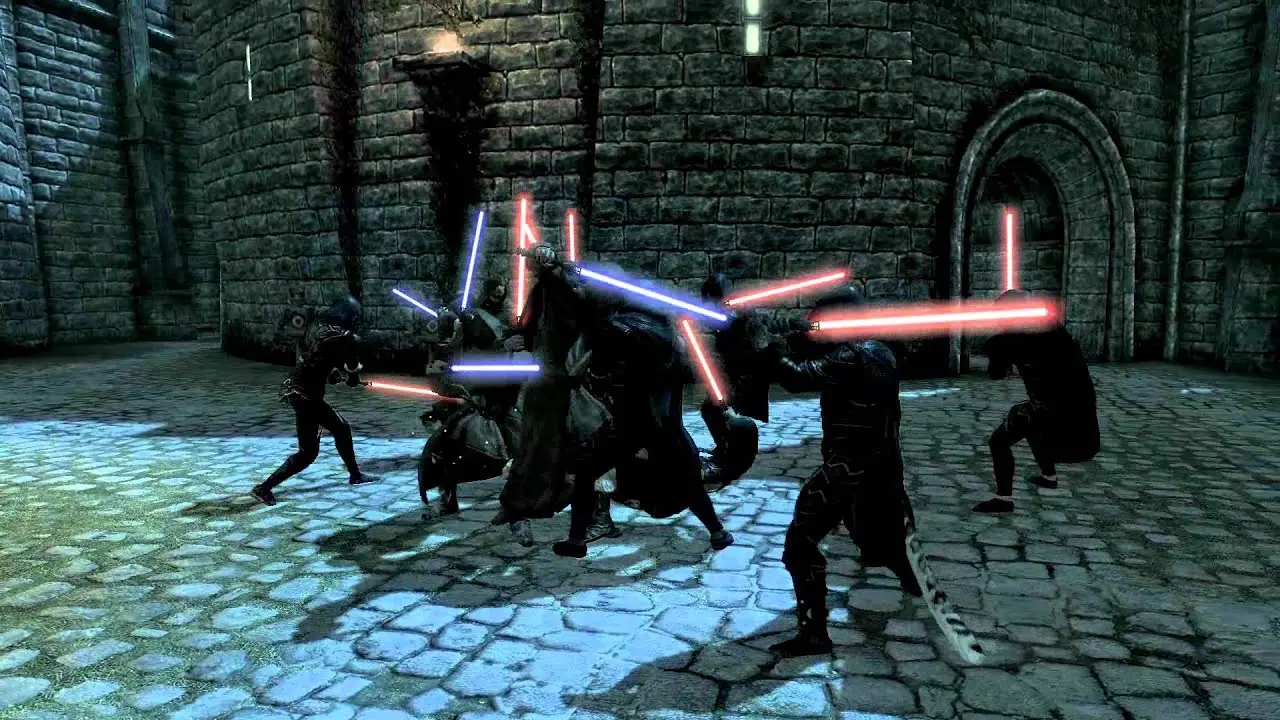 Skyrim превратили в Star Wars с помощью крупного модаdsadas
