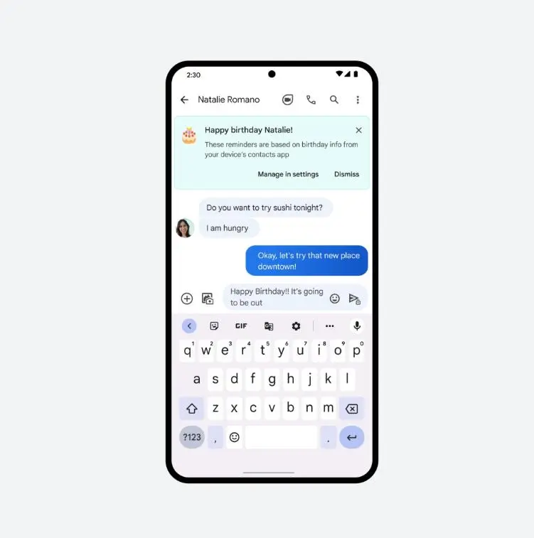 Сообщение приложений Google в очередной раз становится умнее