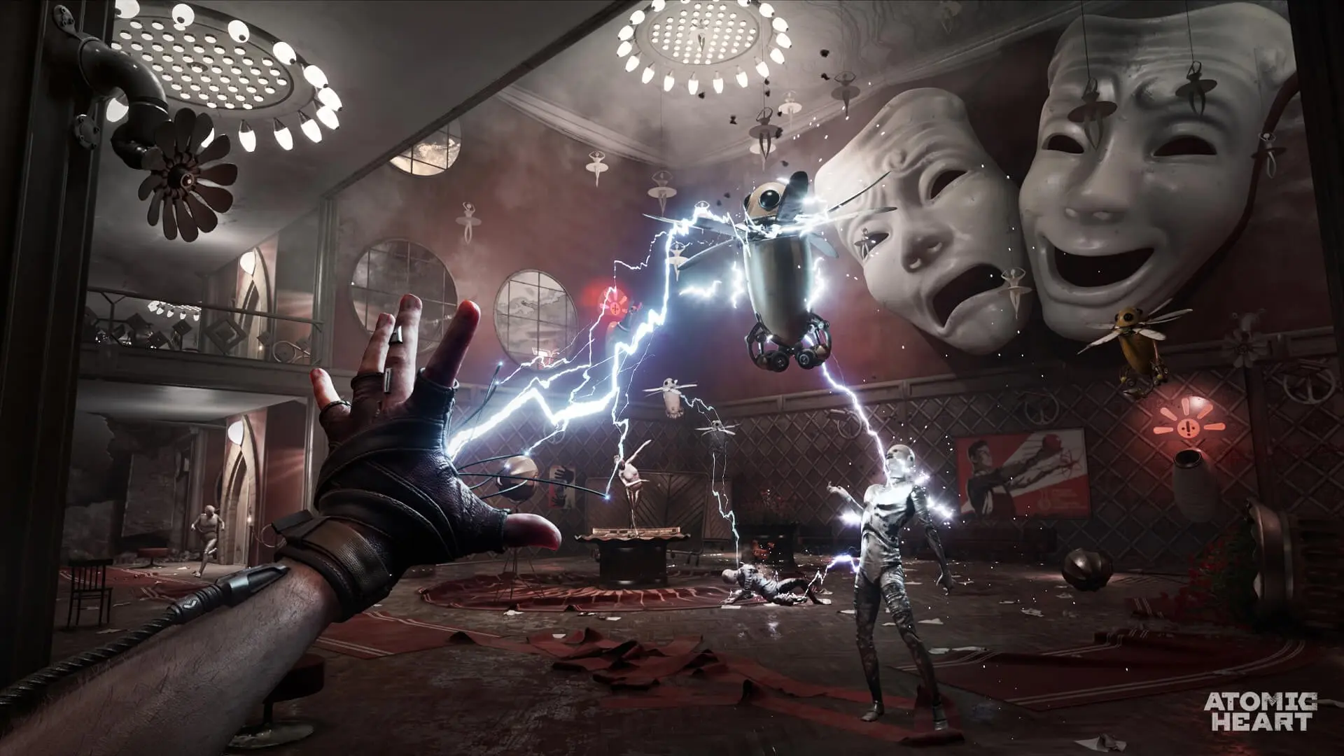 Новый трейлер Atomic Heart. В ролике показали битву с боссом Ежихой