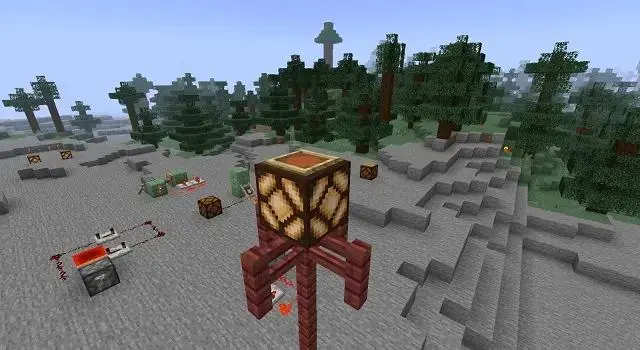 Как скрафтить редстоуновый фонарь в Minecraft