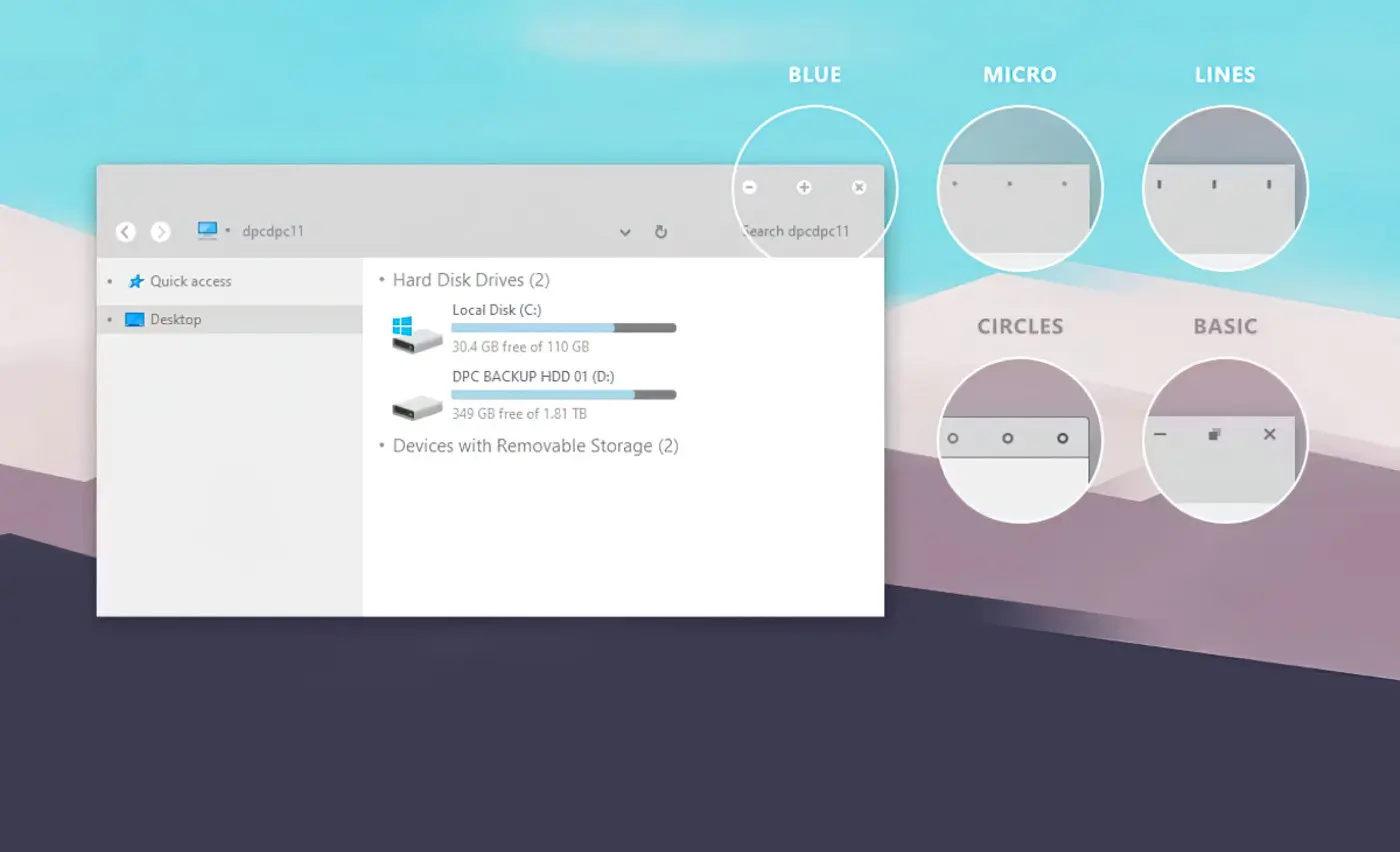 Лучшие минималистичные темы оформления для Windows