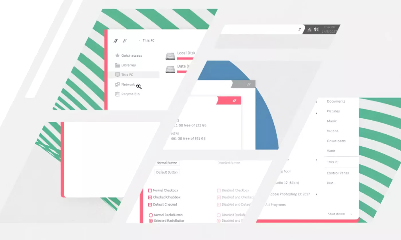 Лучшие минималистичные темы оформления для Windows