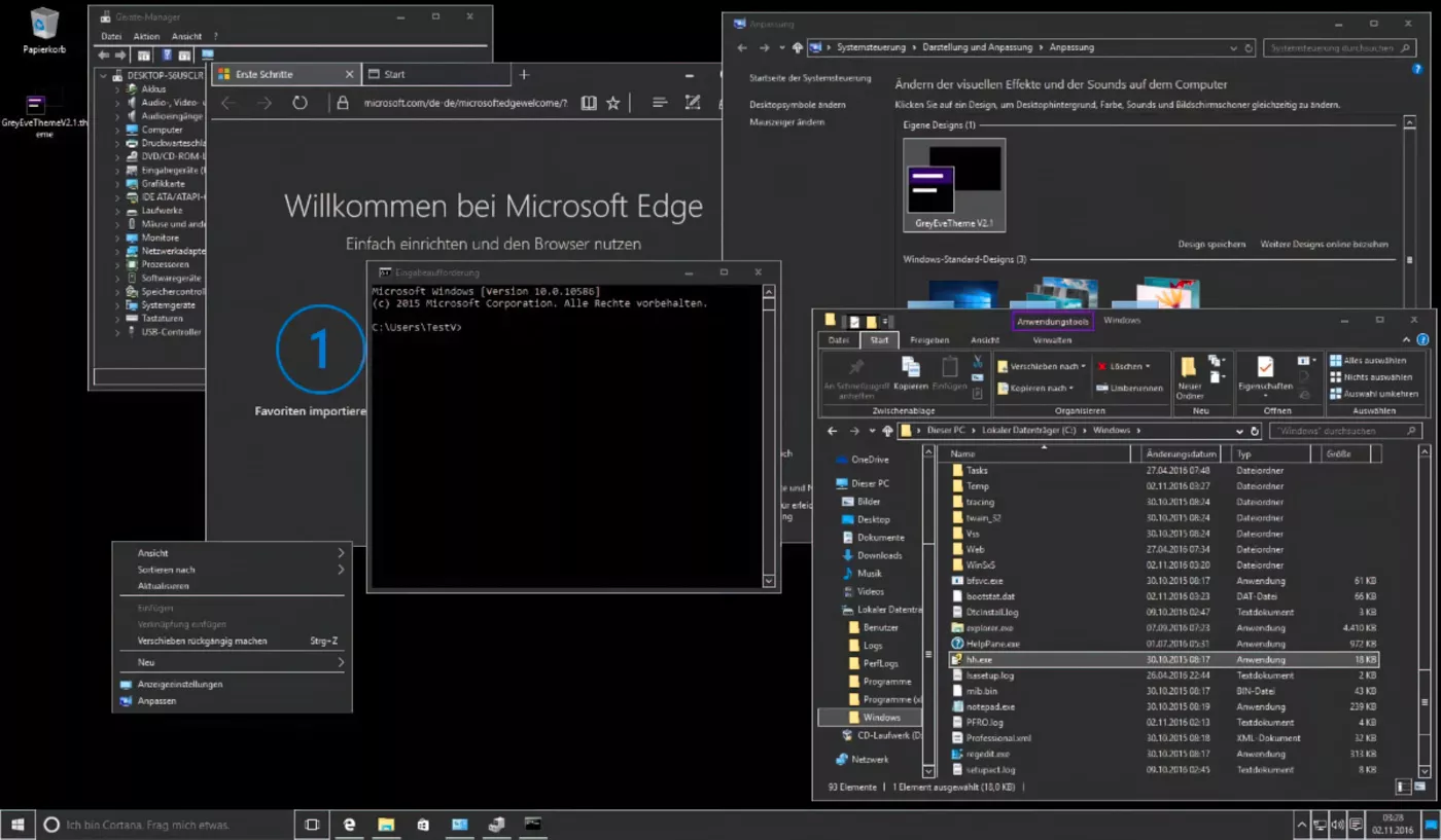 Лучшие минималистичные темы оформления для Windows