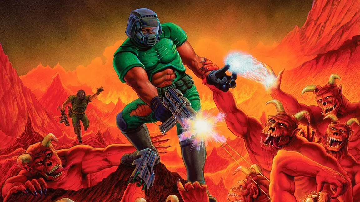 Первый DOOM запустили в программе Блокнот